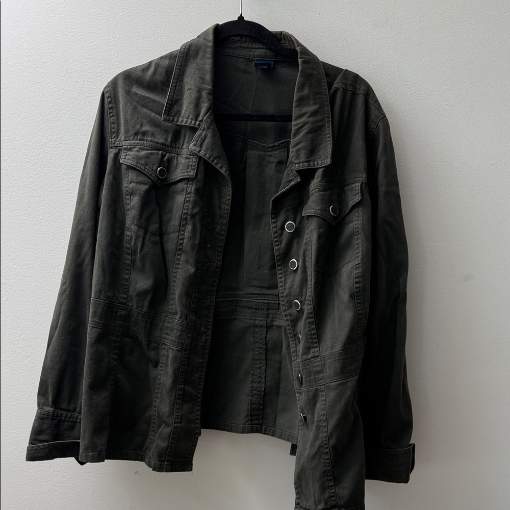 High Sierra Dark Green Military Field Jacket